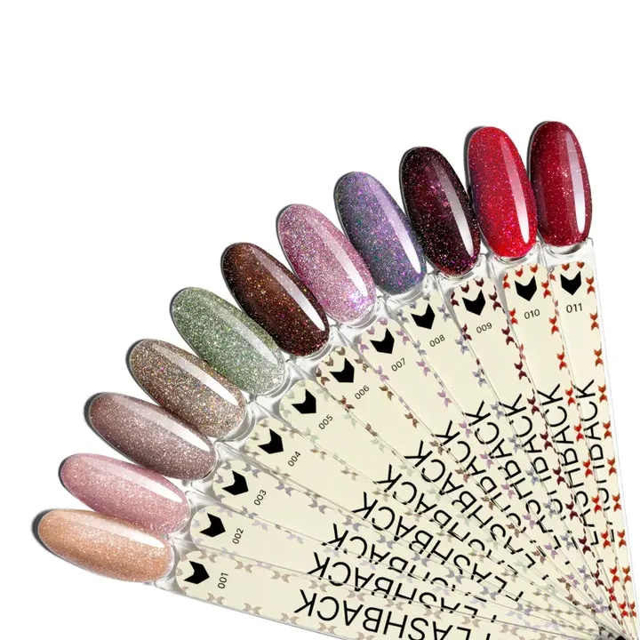 F.O.X. Gel polish, Flashback #007, 7 ml. Гель-лак світловідбиваючий #2