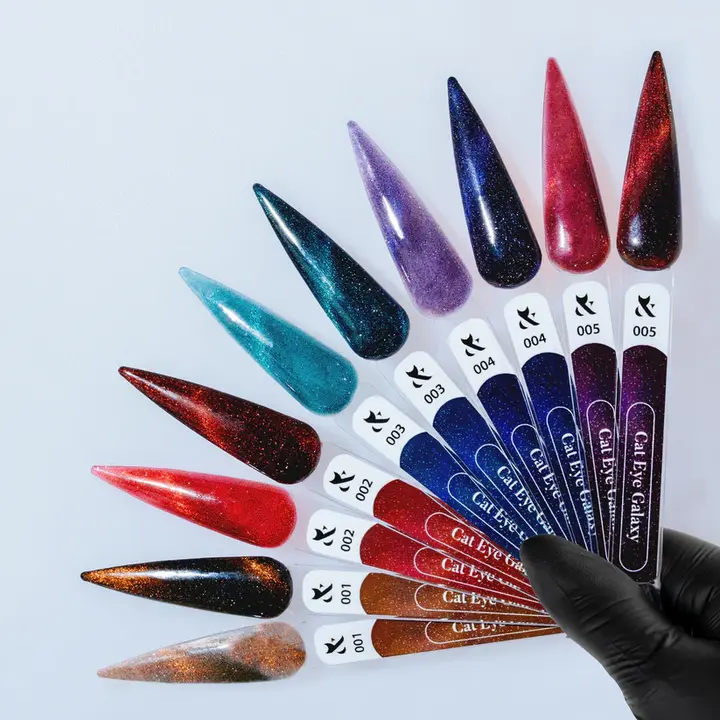 F.O.X. Gel polish, Cat Eye Galaxy #005, 7 ml. Гель-лак "Котяче око" #2