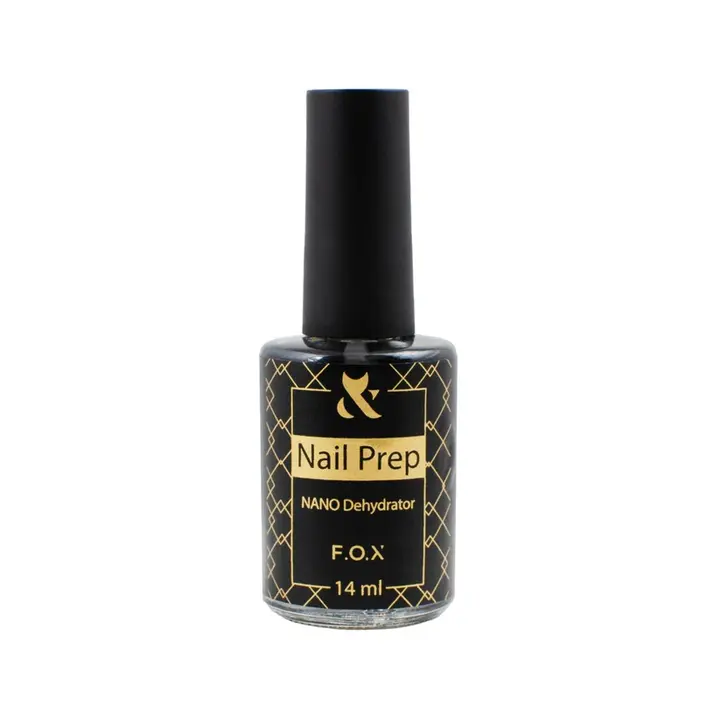 F.O.X. NANO Dehydrator Nail Prep, 14 ml. Дегідратор, знежирювач для нігтів #1