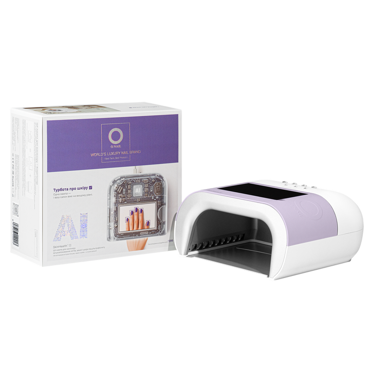 ONAIL. Artificial Intelligence Nail Lamp, Purple. Lampada con intelligenza artificiale, viola #10