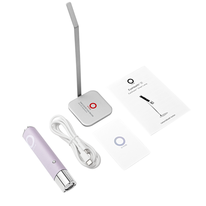 ONAIL. UV/LED Flashlight, Purple. Портативний ліхтарик (для форм, гелевих тіпс, дизайнів), фіолетовий #5