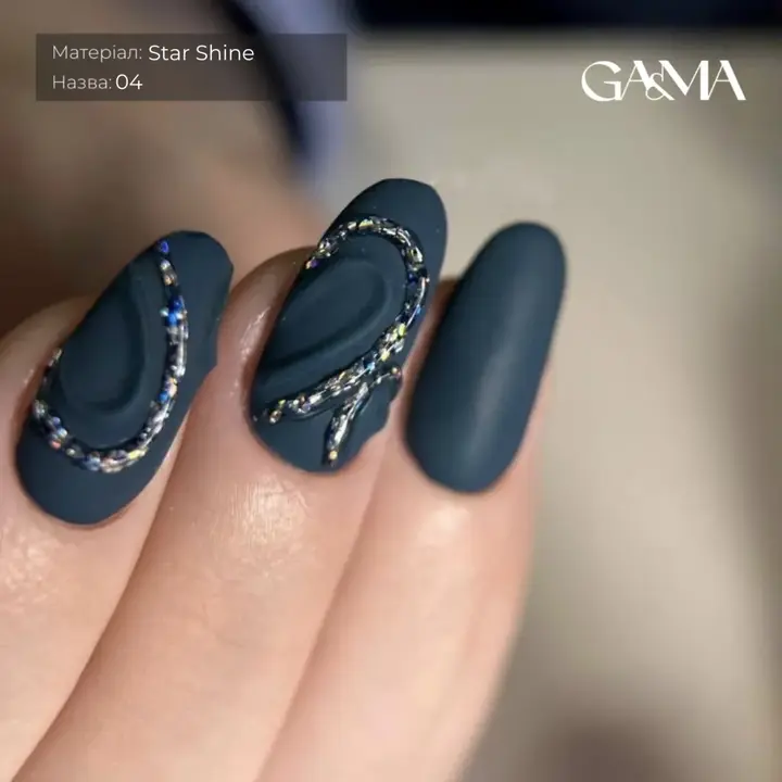 GA&MA. Gel polish, Star Shine #004, 5 g, Gel Polish für Design #5
