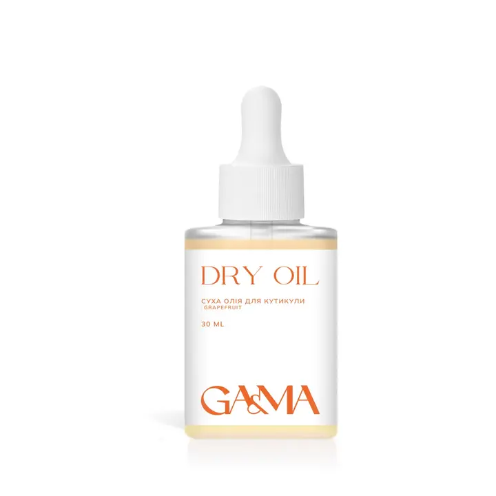 GA&MA. Dry oil, Grapefruit, 30 ml, Суха олiя без шимеру, Грейпфрут #1