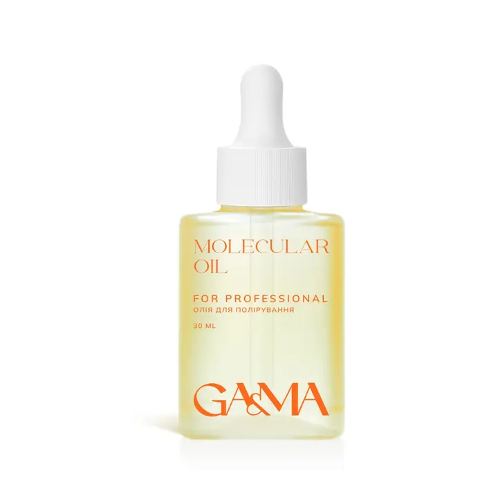 GA&MA. Molecular oil Óleo molecular para polir a pele (cutícula e pés), 30 ml #1