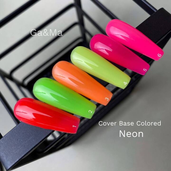 GA&MA. NEON Base #003, 15 ml, неонова база ( попередня упаковка) #4