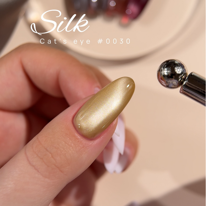 DNKa’. Gel Polish Cat`s Eye, Silk, #0030, 12 ml, гель-лак "Котяче око" #3
