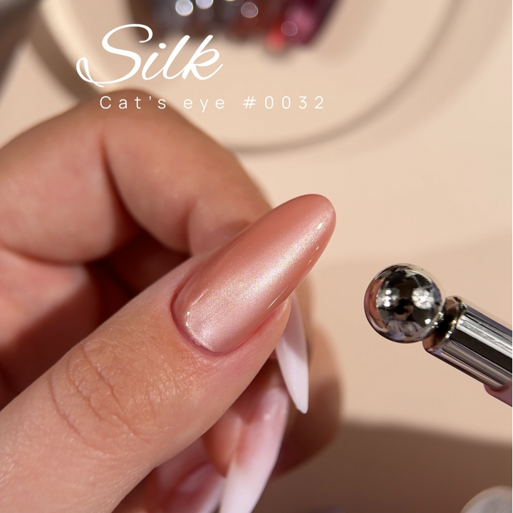DNKa’. Gel Polish Cat`s Eye, Silk, #0032, 12 ml, гель-лак "Котяче око" #3
