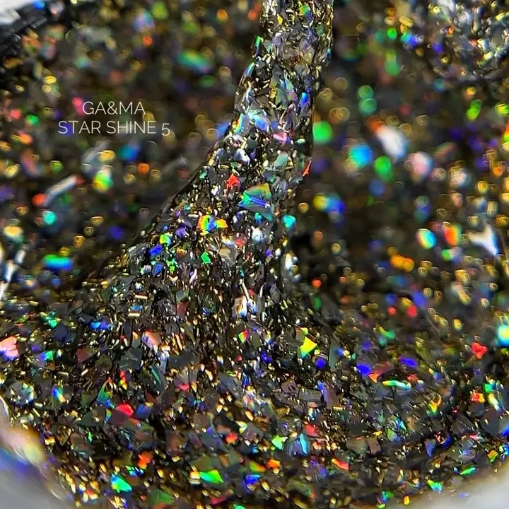 GA&MA. Gel polish, Star Shine #005, 5 g, Гель-лак для дизайну #2
