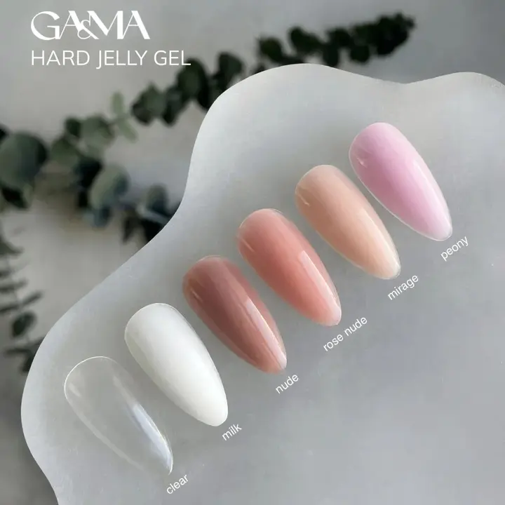 GA&MA. Hard Jelly Gel, Clear, 15 ml, гель-желе прозорий #3