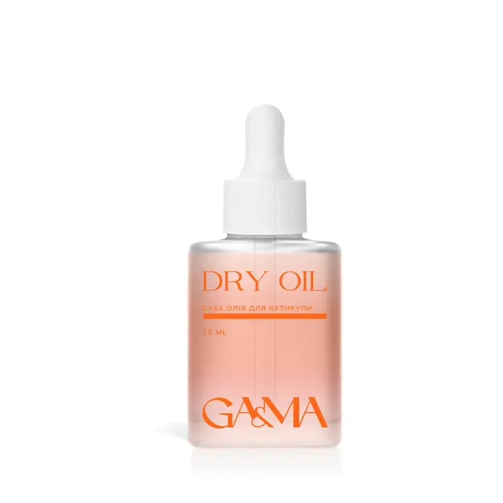 GA&MA. Dry oil with shimmer, Strawberry with cream, 15 ml, Суха олія з шимером, Полуниця з вершками #1