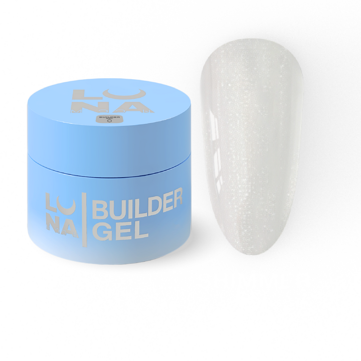 LUNAmoon. Shimmer Gel, Unicorn #05, 15 ml, моделюючий гель з шимером #1