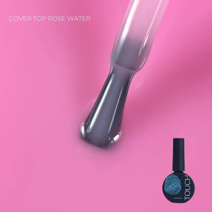 TOUCH. Cover Top coat, #11, Rose Water, 13 ml #1