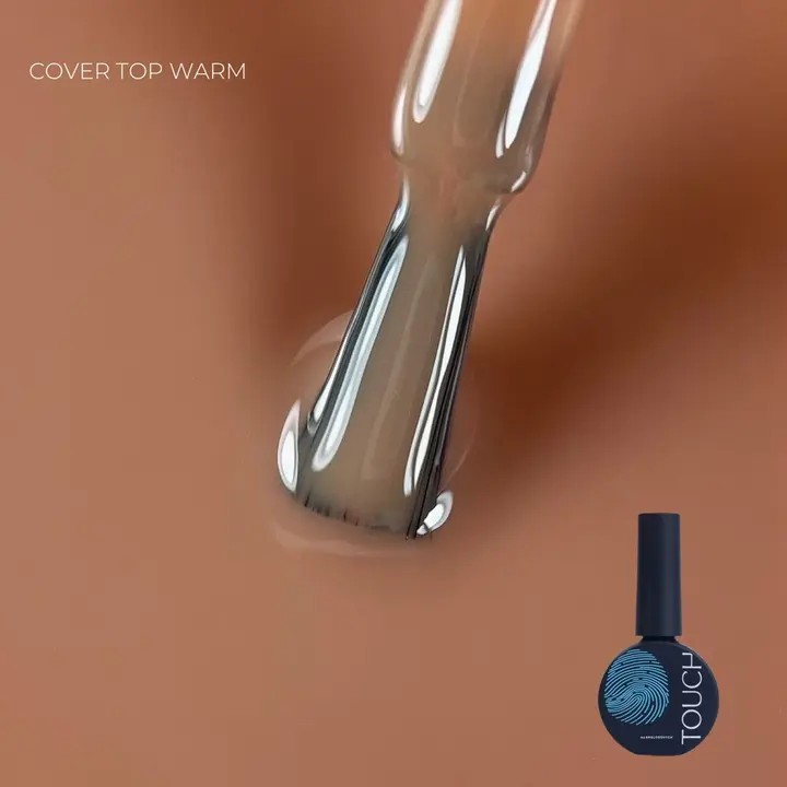 TOUCH. Cover Top coat, #06, Warm, 13 ml #1