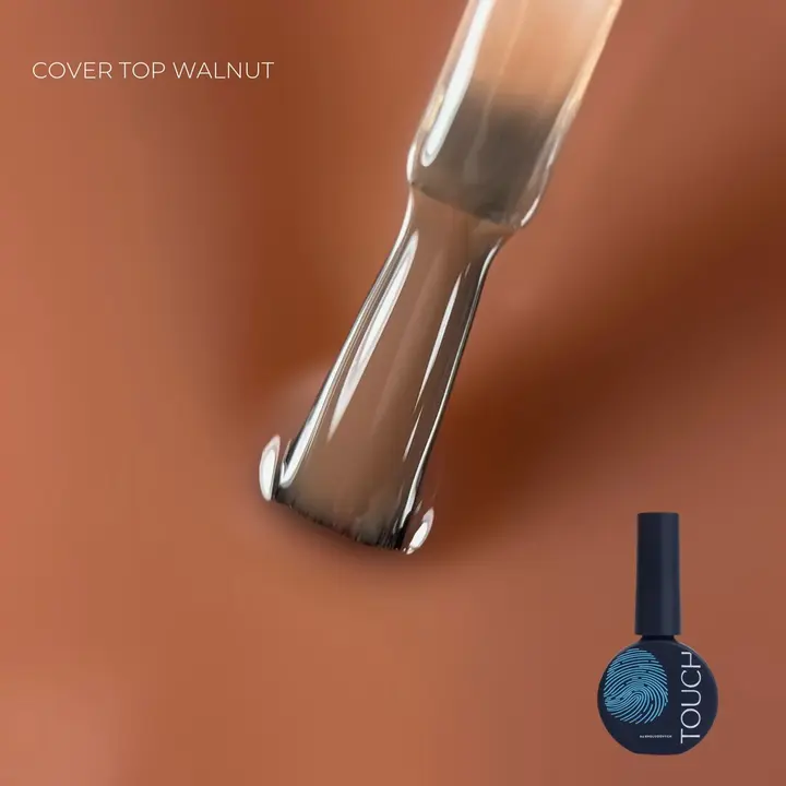 TOUCH. Cover Top coat, #07, Walnut, 13 ml #1