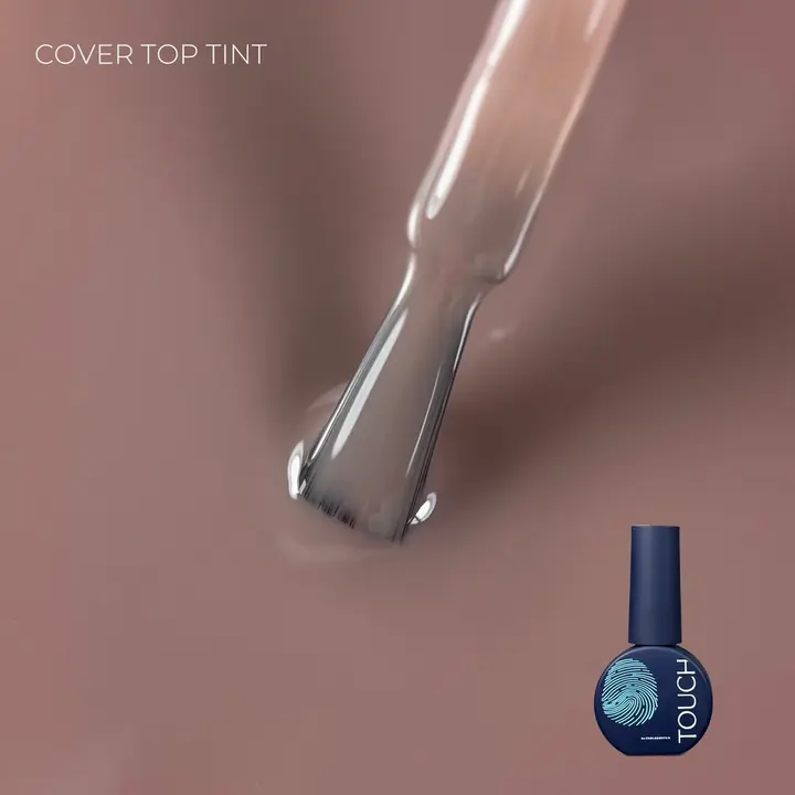 TOUCH. Cover Top coat, #09, Tint, 7 ml #1