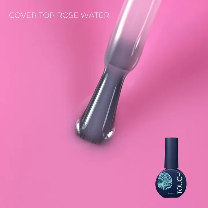 TOUCH. Cover Top coat, #11, Rose Water, 7 ml #1