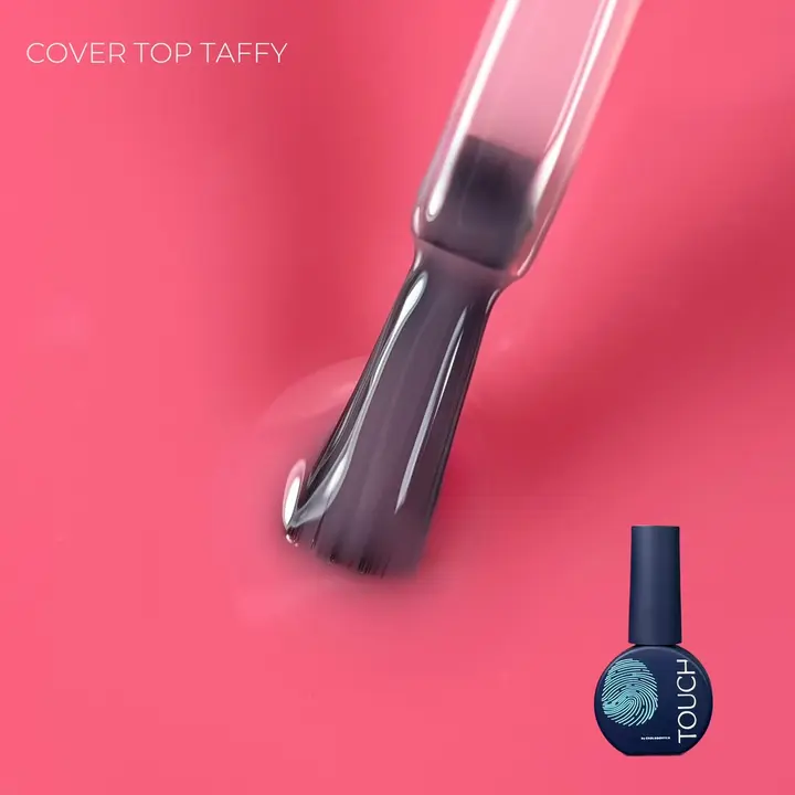 TOUCH. Cover Top coat, #12, Taffy, 7 ml #1
