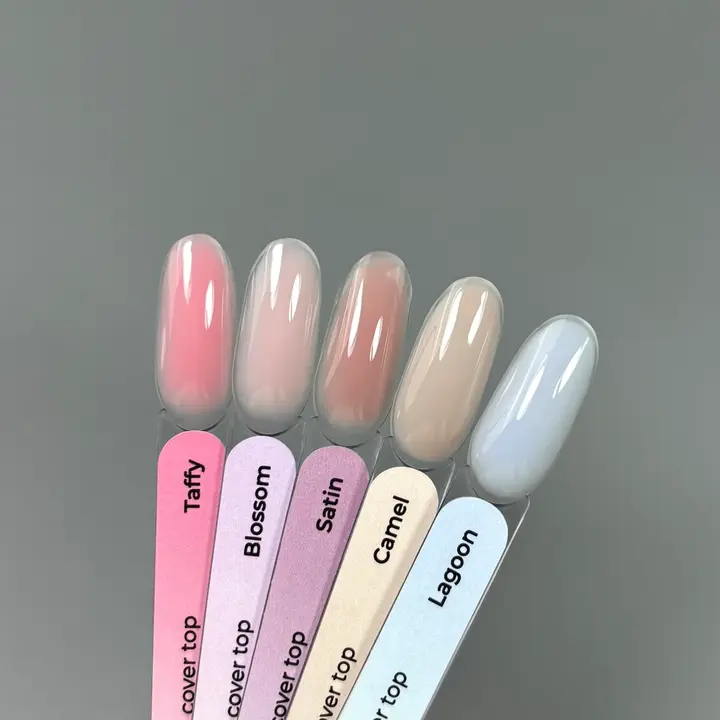 TOUCH. Cover Top coat, #15, Lagoon, 7 ml #4