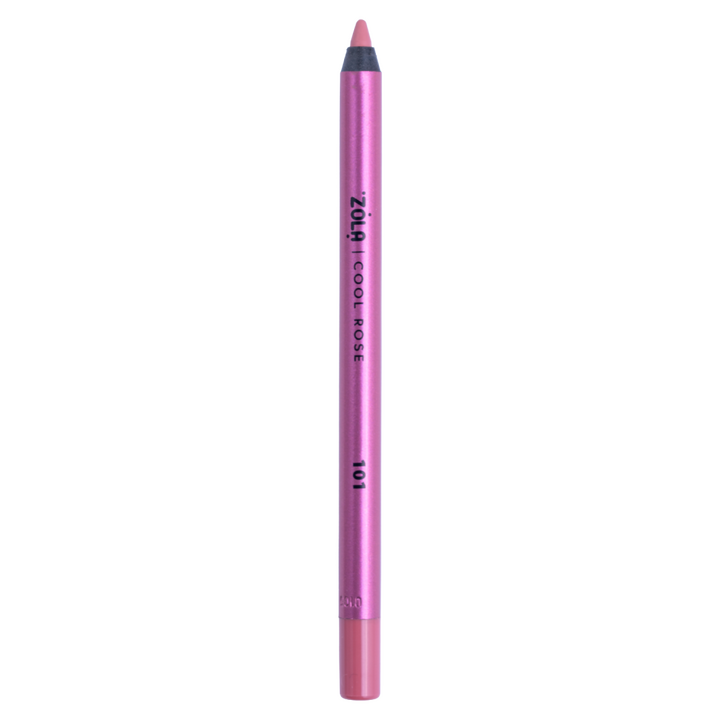 ZOLA. Lip Pencil, #101, Cool Rose. Crayon à lèvres gel, rose froid poudré #2