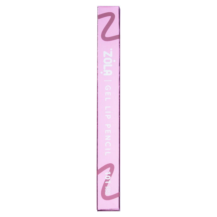 ZOLA. Lip Pencil, #101, Cool Rose. Crayon à lèvres gel, rose froid poudré #9