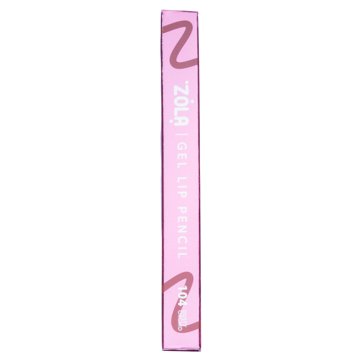 ZOLA. Lip Pencil, #104, Dusty Orchid. Гелевий олівець для губ, приглушений рожево-коричневий #9