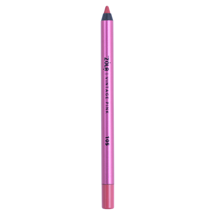 ZOLA. Lip Pencil, #105, Vintage Pink. Гелевий олівець для губ, насичений рожевий #2