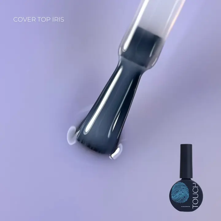 TOUCH. Cover Top coat, #14, Iris, 13 ml #1