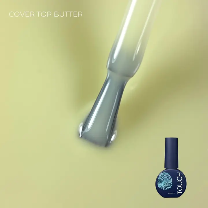 TOUCH. Cover Top coat, #16, Butter, 7 ml #1