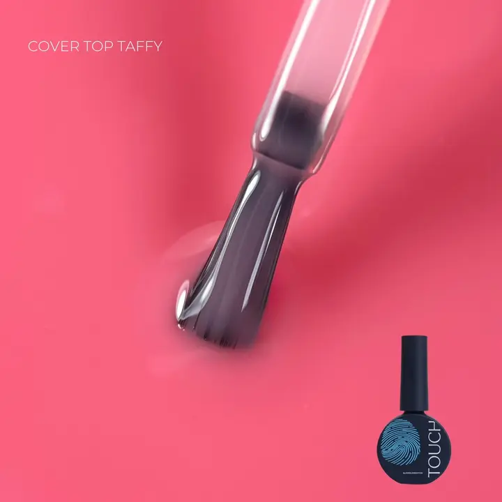 TOUCH. Cover Top coat, #12, Taffy, 13 ml #1