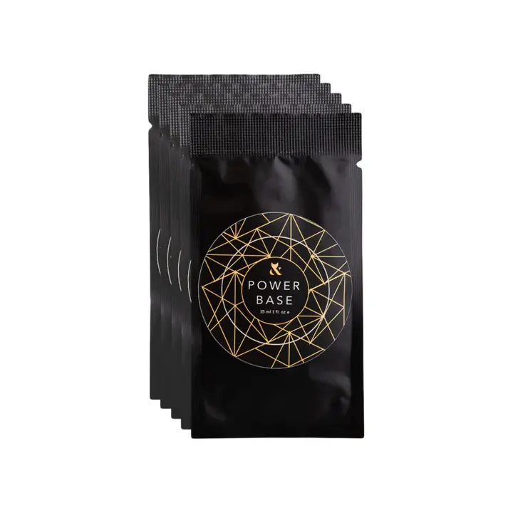 F.O.X. Base Power Sachet, clear, 15 ml. Універсальна еластична прозора база, формат саше #2
