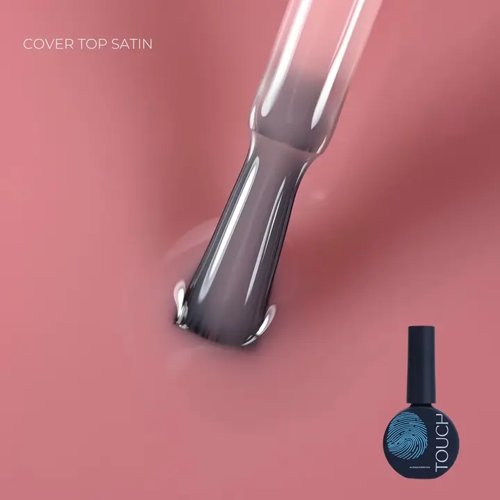 TOUCH. Cover Top coat, #05, Satin, 13 ml #1