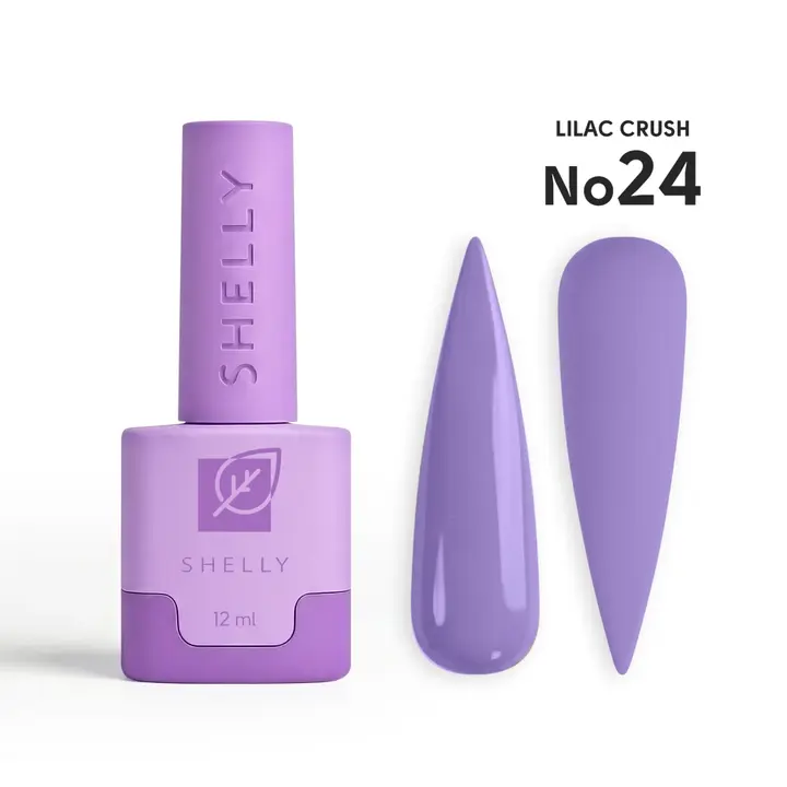 SHELLY. Gel Polish #24, Lilac Crush, 12 ml. Гель лак #1