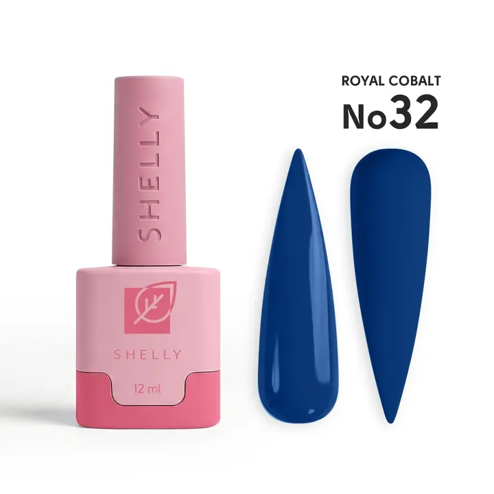 SHELLY. Gel Polish #32, Royal Cobalt, 12 ml. Гель лак #1
