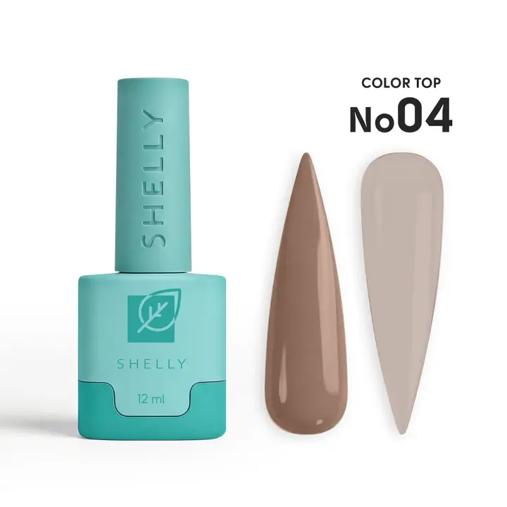SHELLY. Color Top #04, 12 ml. Кольоровий топ #1