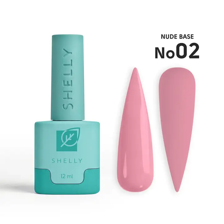 SHELLY. Nude Base #02, 12 ml. Камуфлююча база #1