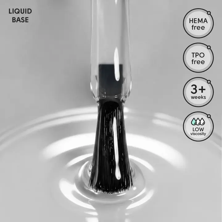 SHELLY. Liquid Base, clear, 12 ml. Прозора рідка база #2