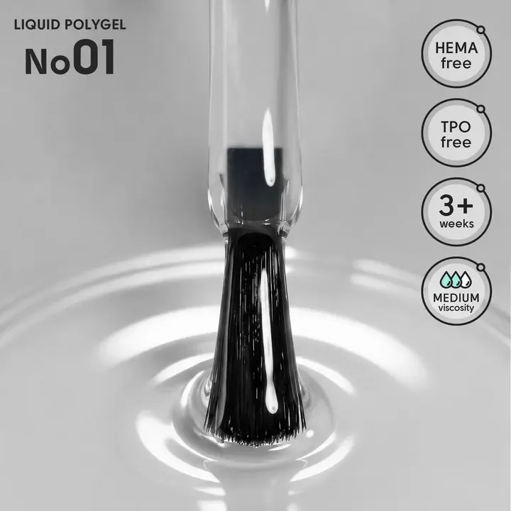 SHELLY. Liquid PolyGel #01, 12 ml. Рідкий полігель #2