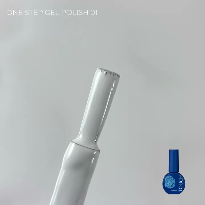 TOUCH. One Step Gel Polish #01, 7 ml, Single-phase gel polishes, gel polish monofase #1