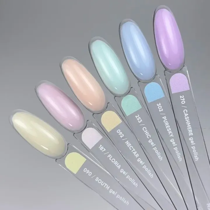 NOTD. Gel Polish, South, #090, 10 ml. Гель-лак, пастельно-жовтий #6