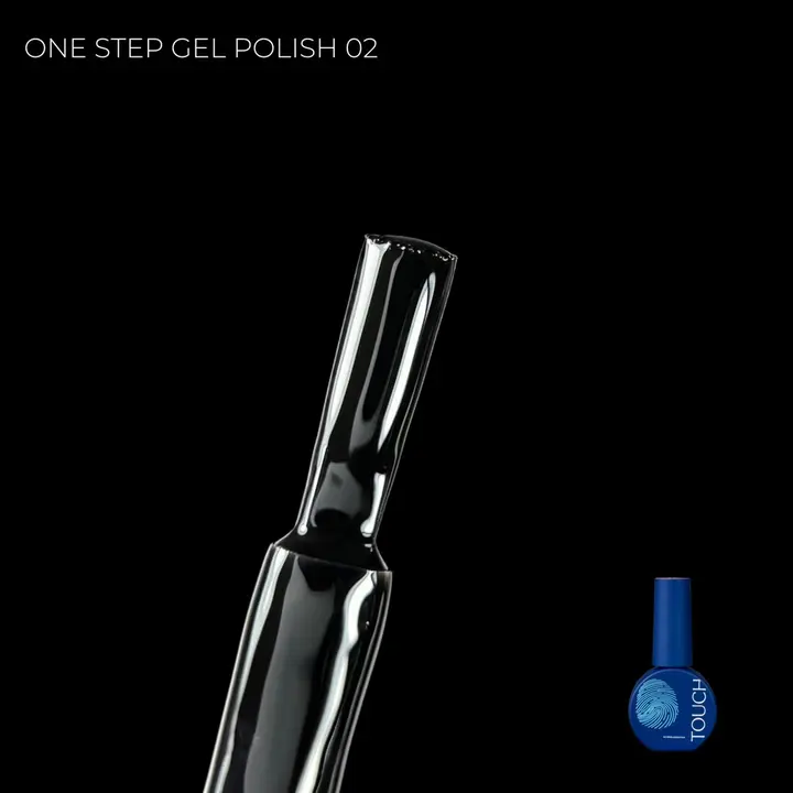 TOUCH. One Step Gel Polish #02, 7 ml, Single-phase gel polishes, einphasiger Gel-Lack #1