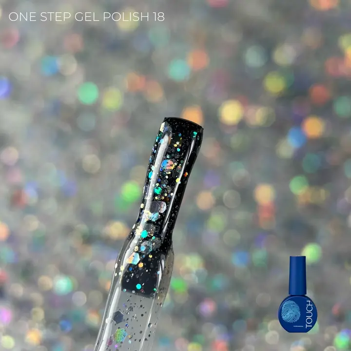 TOUCH. One Step Gel Polish #18, 7 ml, Single-phase gel polishes, jednofazowy gel polish #1