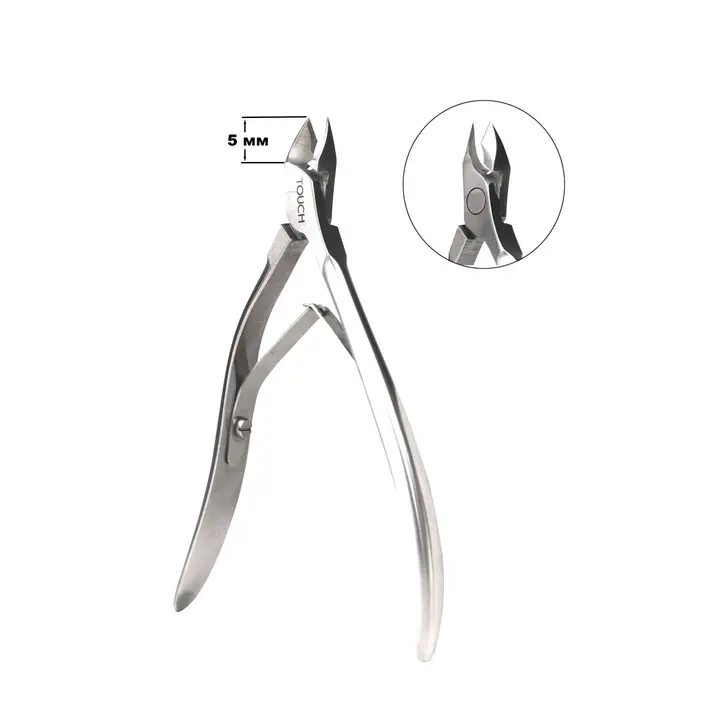 TOUCH. Cuticle Nippers, 5 mm, profesjonalne cążki do skórek #2