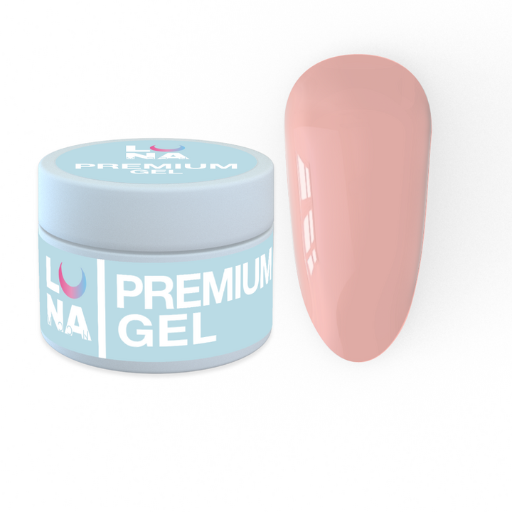 LUNAmoon. Premium Builder Gel "La Ballerina" #09, 30 ml, моделюючий гель #1