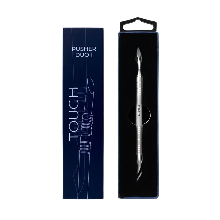 TOUCH. Pusher Duo 1, 5 mm, Repousse-cuticules professionnel pour manucure #1