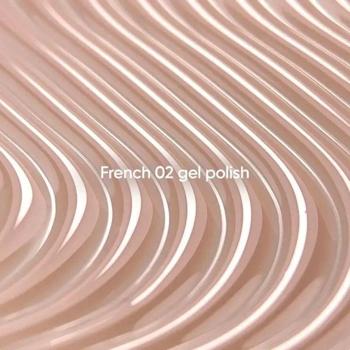 NOTD. Gel Polish French #02, 10 ml. Гель-лак, бежево-нюдовий #2