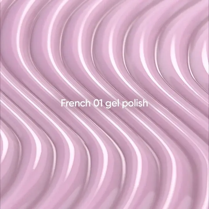 NOTD. Gel Polish French #01, 10 ml. Гель-лак, рожево-нюдовий #2
