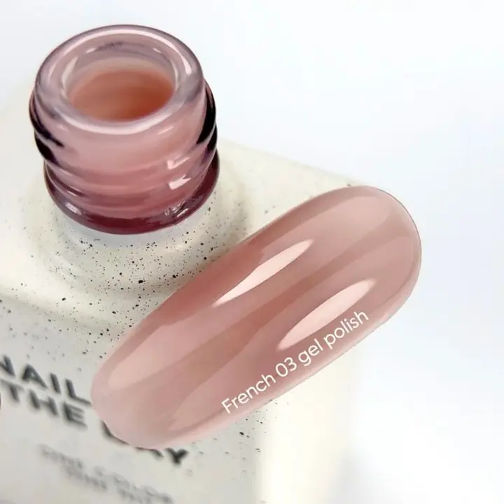 NOTD. Gel Polish French #03, 10 ml. Гель-лак, нюдовий #3