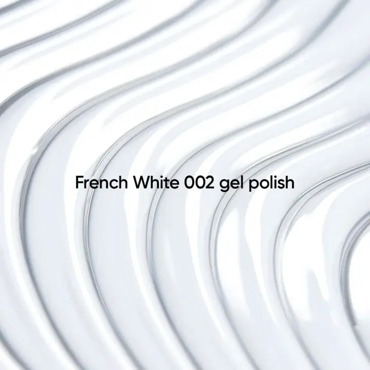 NOTD. Gel Polish French White #002, 10 ml. Гель-лак, холодний ультрабілий #2