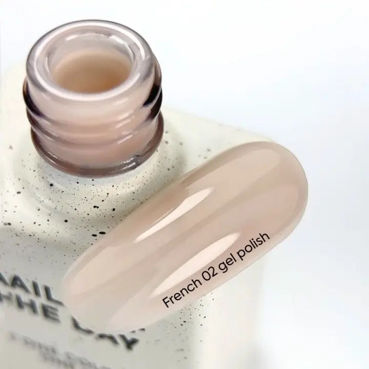 NOTD. Gel Polish French #02, 10 ml. Гель-лак, бежево-нюдовий #3