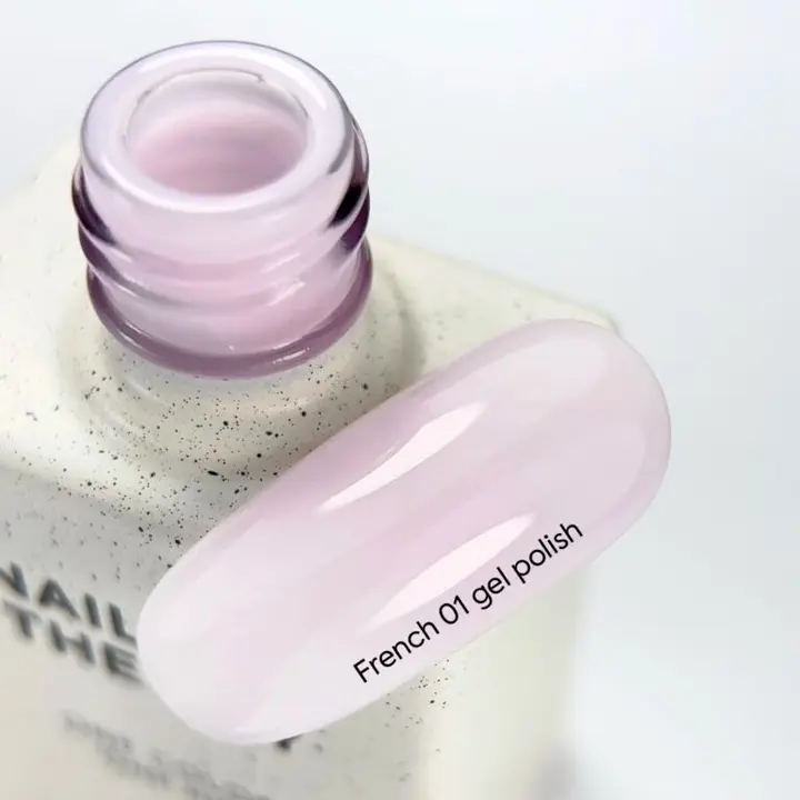 NOTD. Gel Polish French #01, 10 ml. Гель-лак, рожево-нюдовий #3